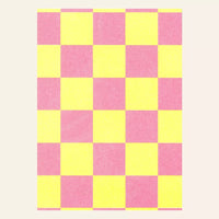 Risography postcard | Checkers